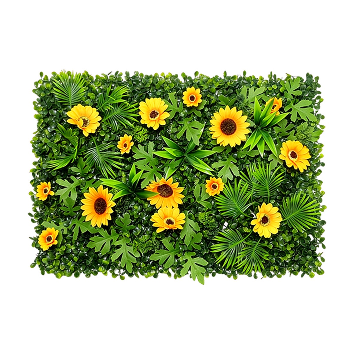 Flower Wall Panel - Panneau mural de fleurs artificielles 40x60cm,