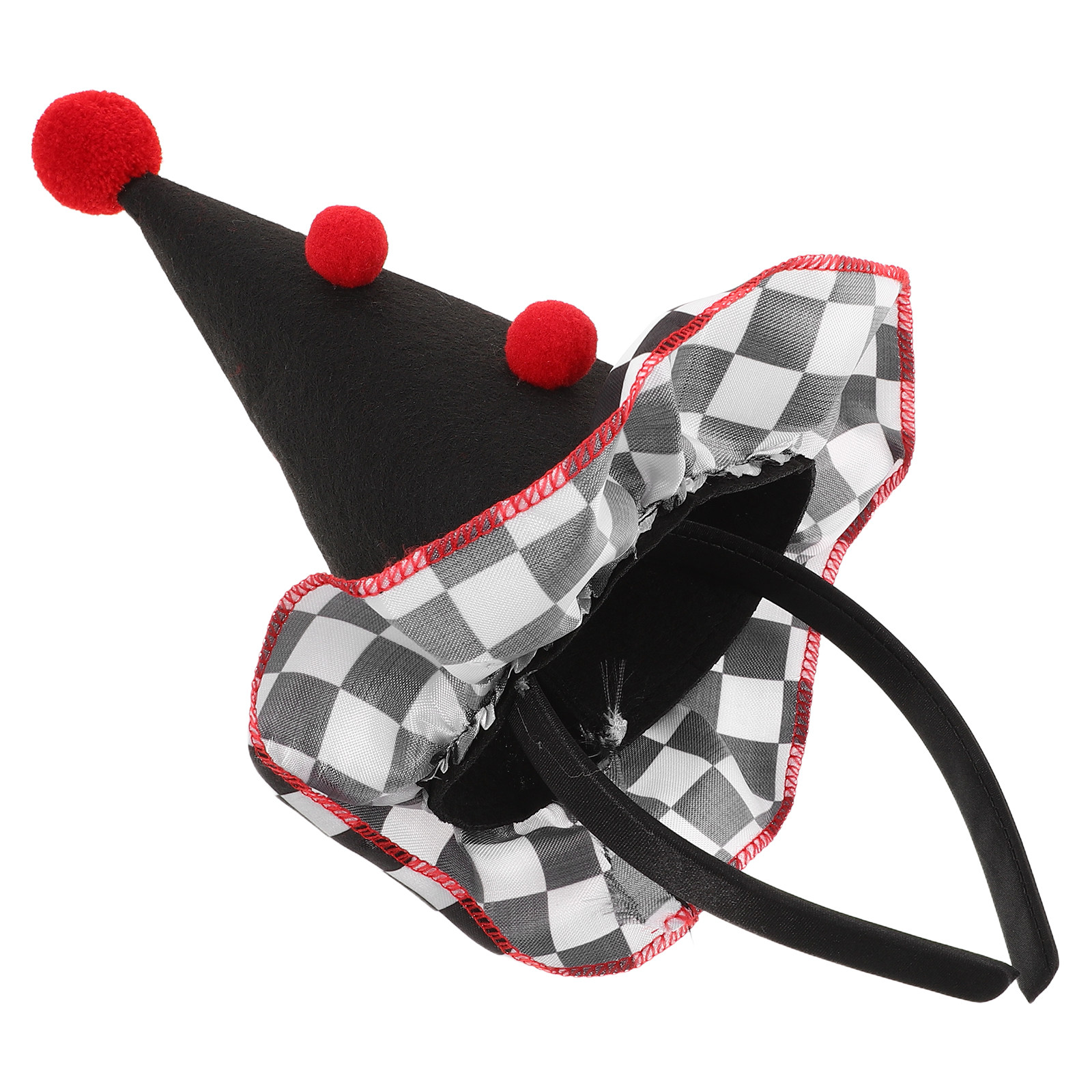 Party Hat Cone - Serre-tête de clown en polyester, chapeau