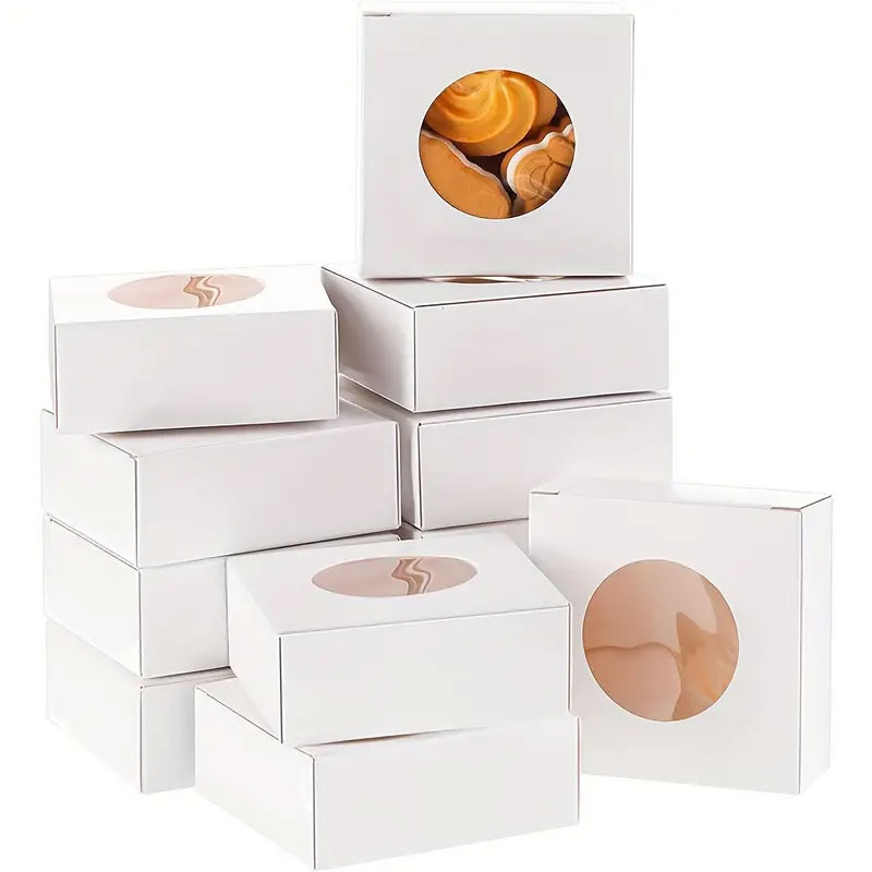 Boîte en papier kraft avec fen - Event Party Box avis et prix